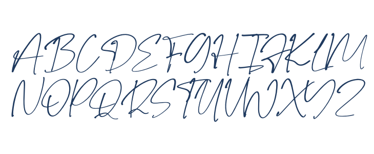 Fancy Glow Personal Use Uppercase