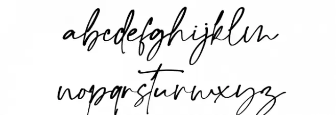 Fancy Glow Personal Use Шрифта строчной