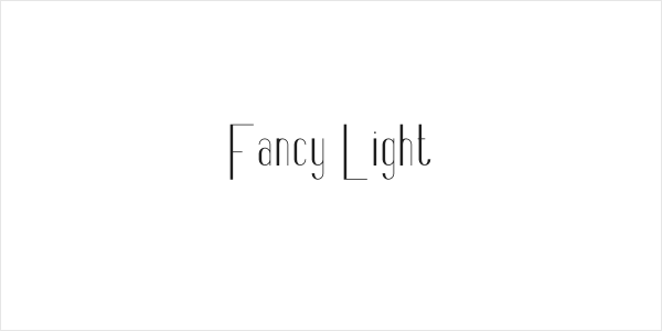 Fancy Light Logo