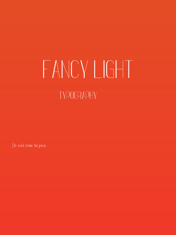 Fancy Light Poster