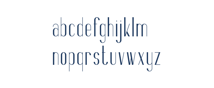 Fancy Light Lowercase