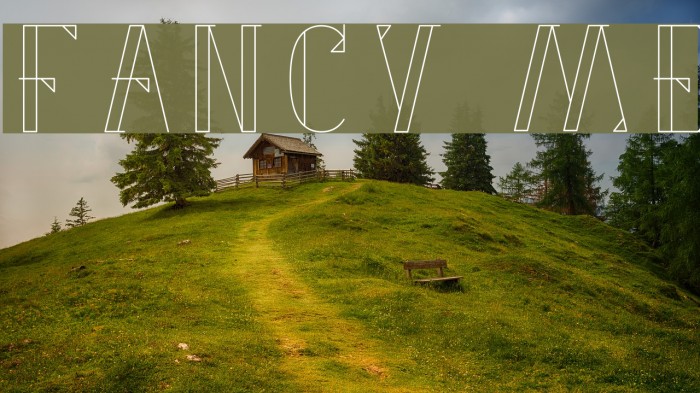 Fancy Me Font examples