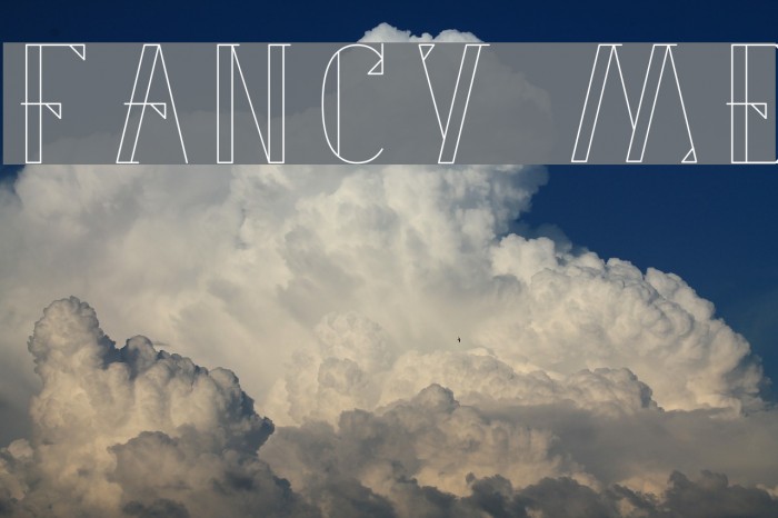 Fancy Me Font examples