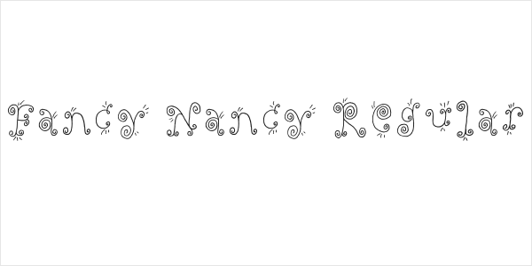 Fancy Nancy Regular Logo