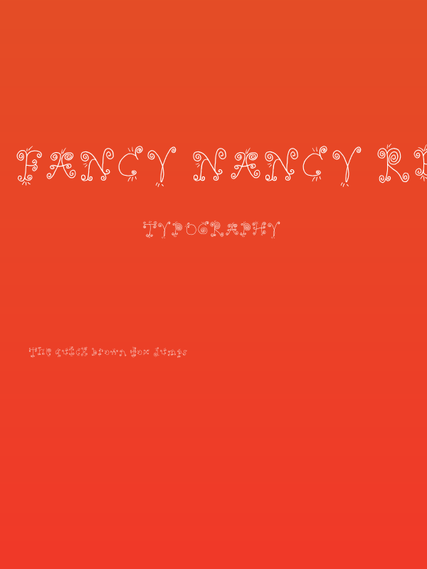 Fancy Nancy Regular Poster