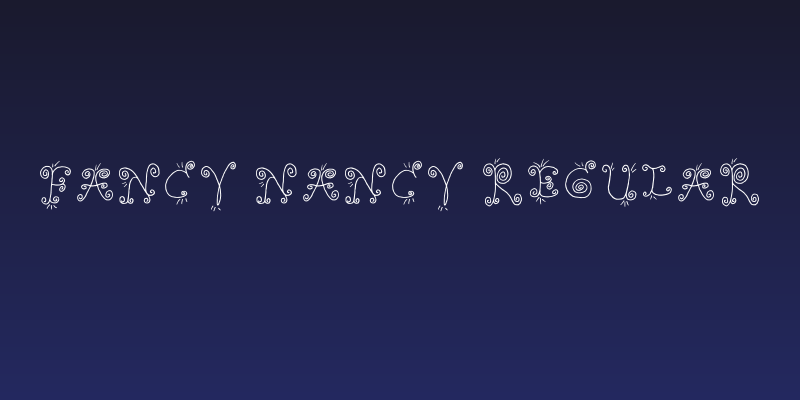 Fancy Nancy Regular Social Header