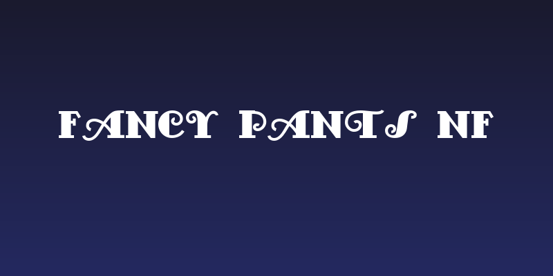 Fancy Pants NF Social Header