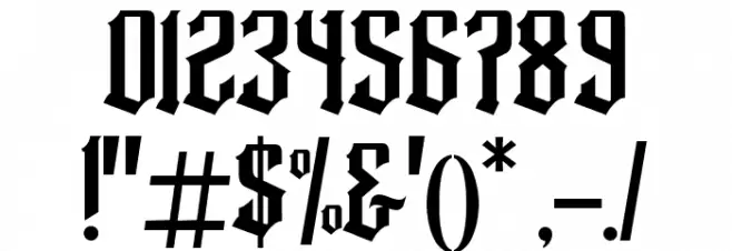 Fancy Quisley Regular Font OTHER CHARS