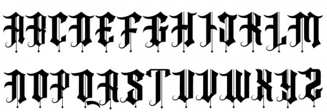Fancy Quisley Regular Schriftart Groß