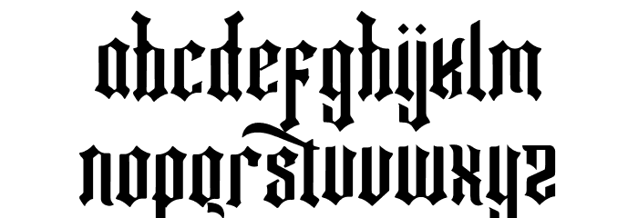 Fancy Quisley Regular Font LOWERCASE