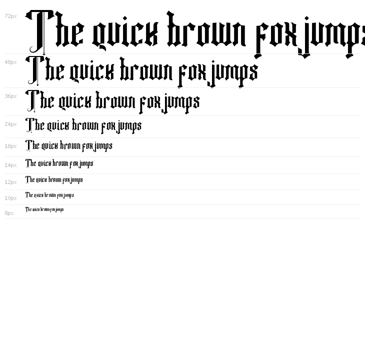 Fancy Quisley Regular Waterfall