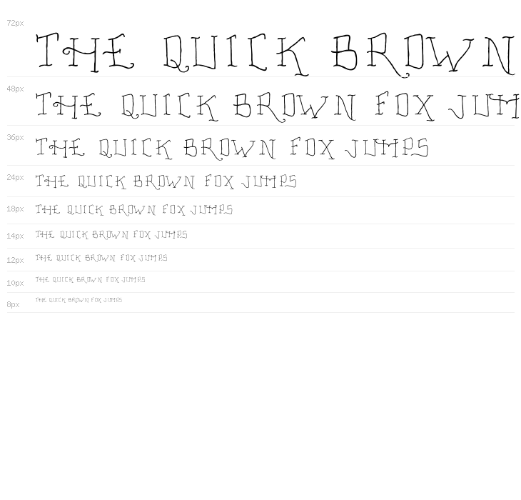 Fancy Tattoo Script Regular Waterfall