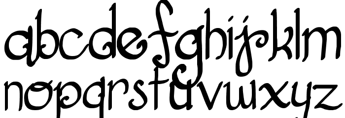 Fancy That Font LOWERCASE