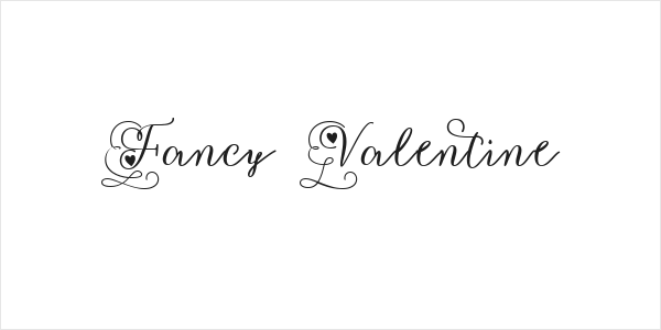 Fancy Valentine Logo