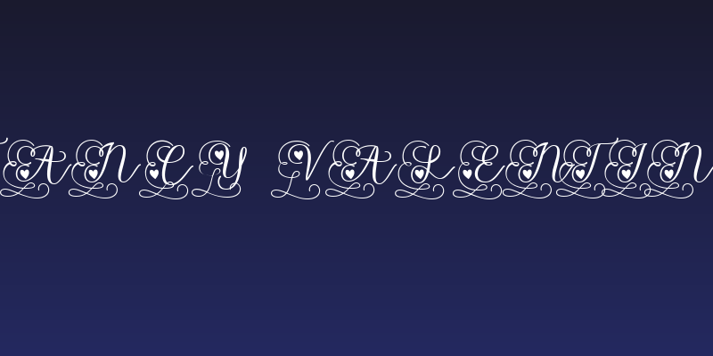 Fancy Valentine Social Header