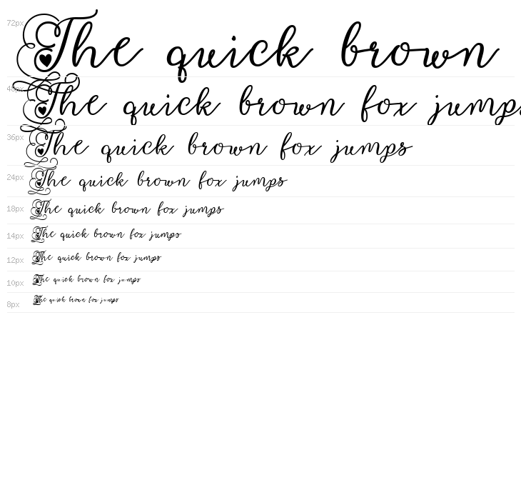 Fancy Valentine Waterfall