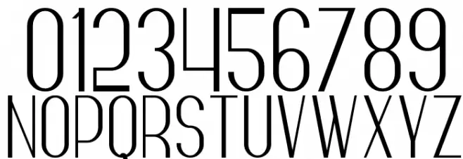 Fancy Font OTHER CHARS