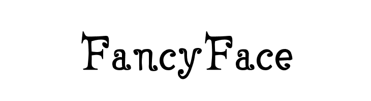 FancyFace  नि: शुल्क फ़ॉन्ट्स डाउनलोड