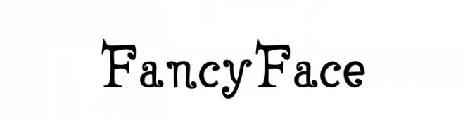 FancyFace  नि: शुल्क फ़ॉन्ट्स डाउनलोड