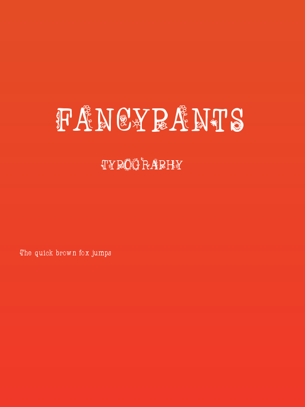FancyPants Poster
