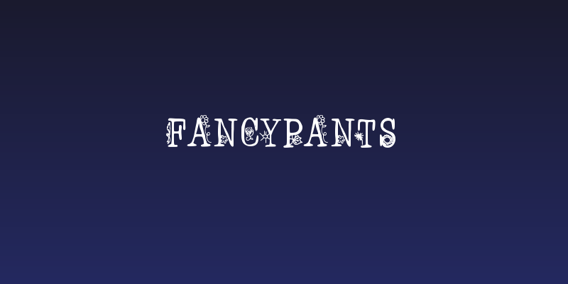 FancyPants Social Header