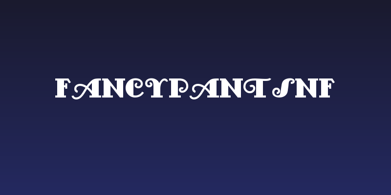 FancyPantsNF Social Header