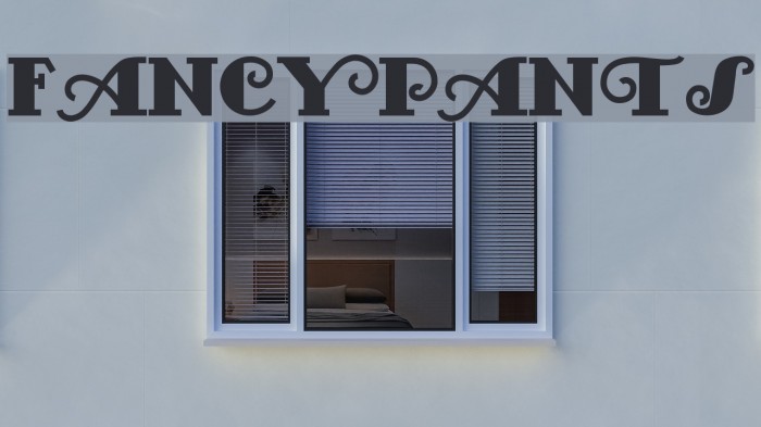 FancyPants Font examples