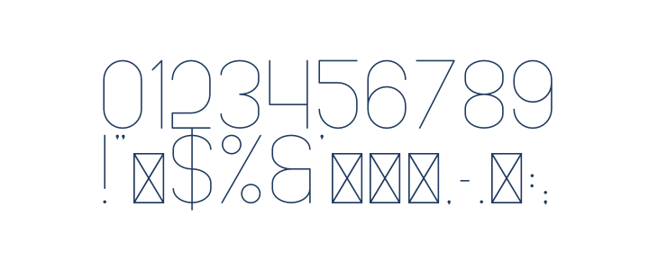 FancyRounded Light Other Characters