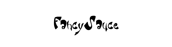 FancySauce Font