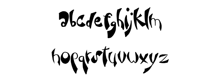 FancySauce Font LOWERCASE