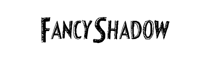 FancyShadow  Frei Schriftart Herunterladen