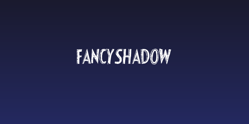 FancyShadow Social Header