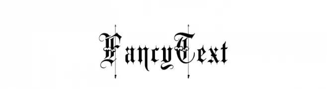 FancyText  フリーフォントのダウンロード
