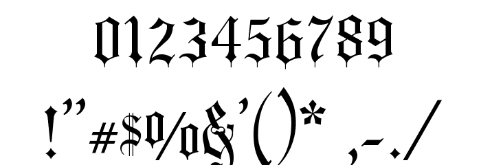 FancyText Font OTHER CHARS