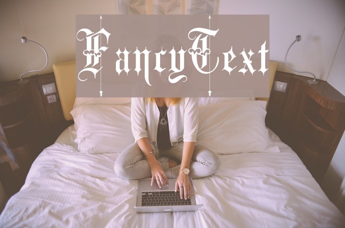 FancyText Font examples