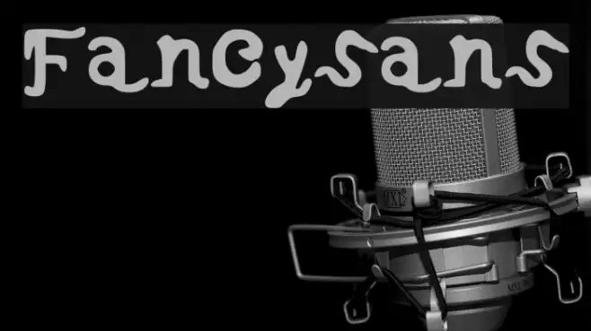 Fancy_sans Font examples