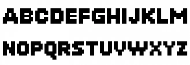 Fanda Black Font Litere mari