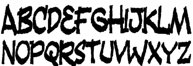 Fandango Schriftart Groß