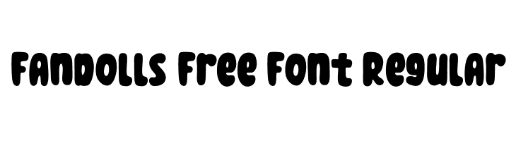 Fandolls Free Font Regular  Descarca Fonturi Gratis