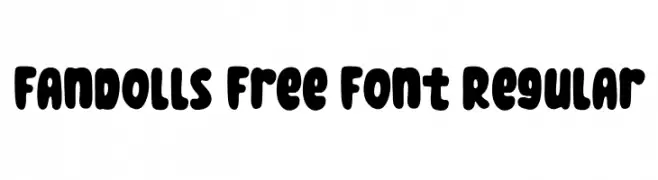Fandolls Free Font Regular  Frei Schriftart Herunterladen