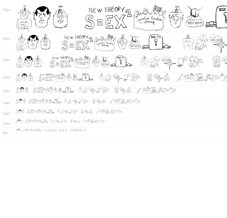 Fandom Dingbats Waterfall