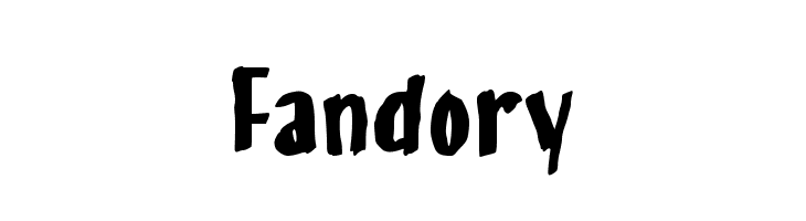 Fandory  フリーフォントのダウンロード