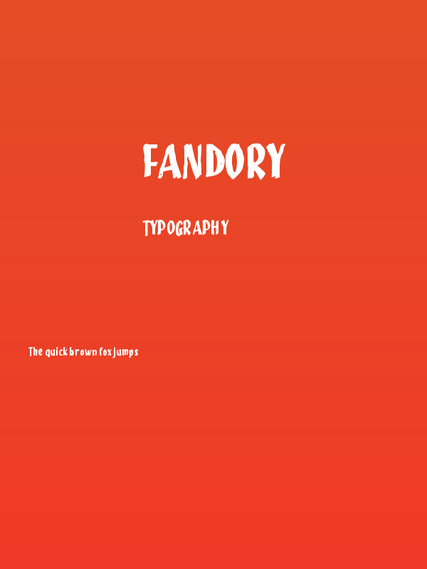 Fandory Poster