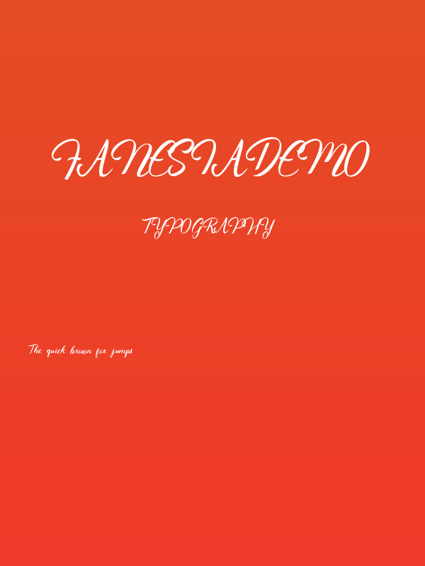FanesiaDemo Poster