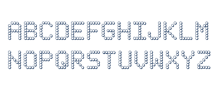 Fanfare Ticker 3D Lowercase