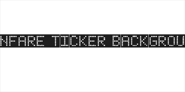 Fanfare Ticker Background Logo