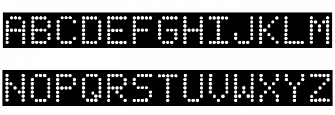 Fanfare Ticker Background फ़ॉन्ट लोअरकेस
