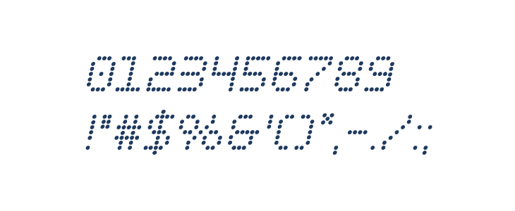 Fanfare Ticker Italic Other Characters