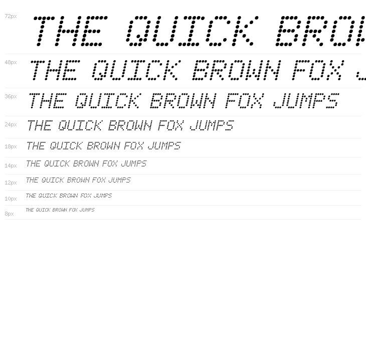 Fanfare Ticker Italic Waterfall