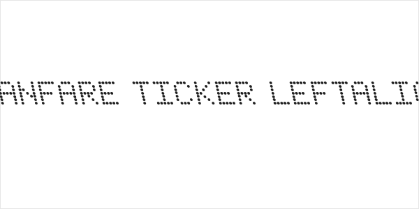 Fanfare Ticker Leftalic Logo